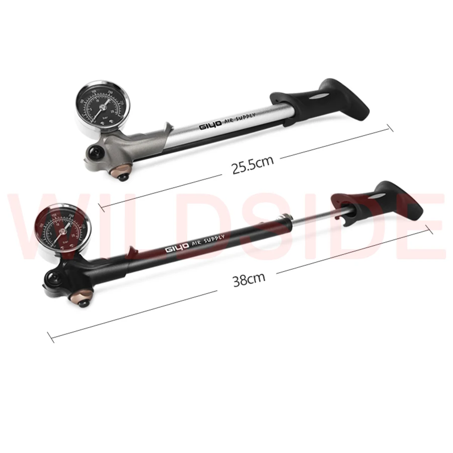 GIYO GS 02D складной 300psi высокого давления велосипед воздушный ударный насос с