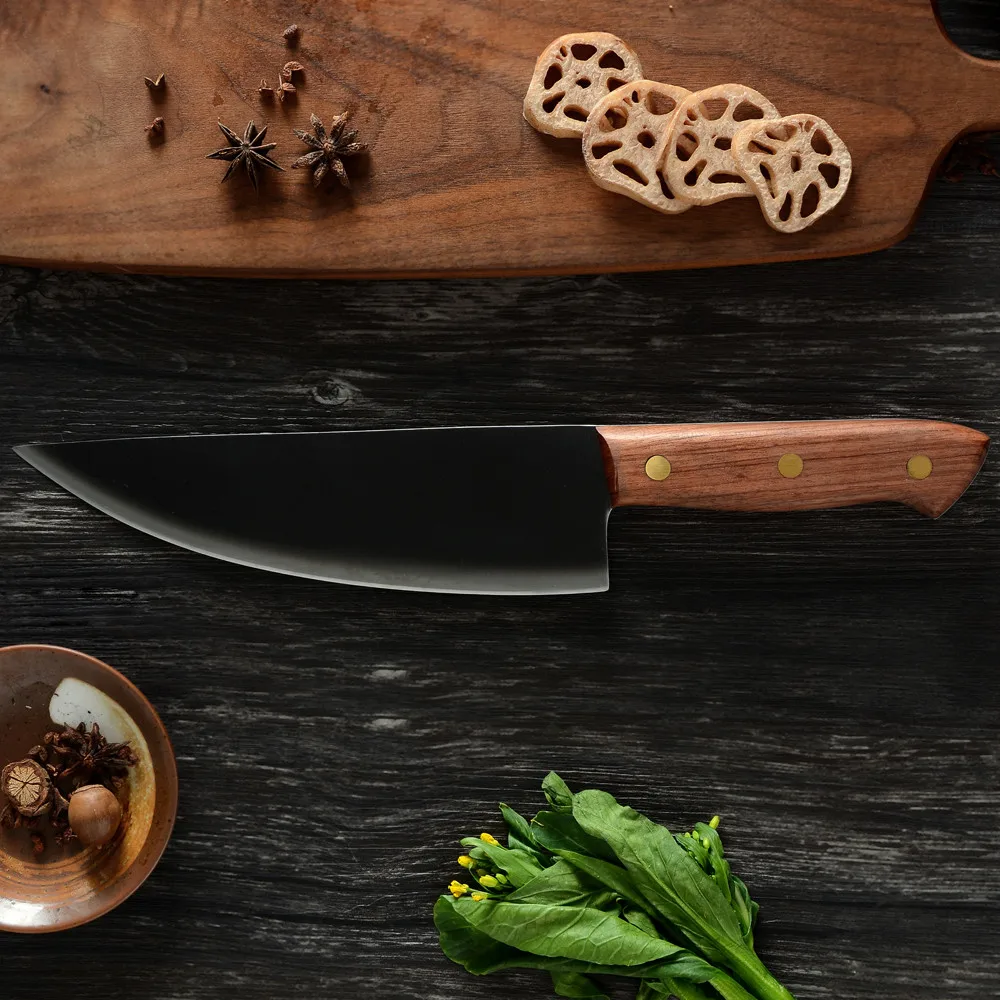 XYj кухонный нож 8 дюймов Ультра острый для нарезания качественный охотничий из