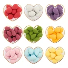 Мини-спонж для косметики в виде яйца, 10 цветов, милая мягкая губка, высокое качество, прочная, приятная для кожи косметическая губка для макияжа