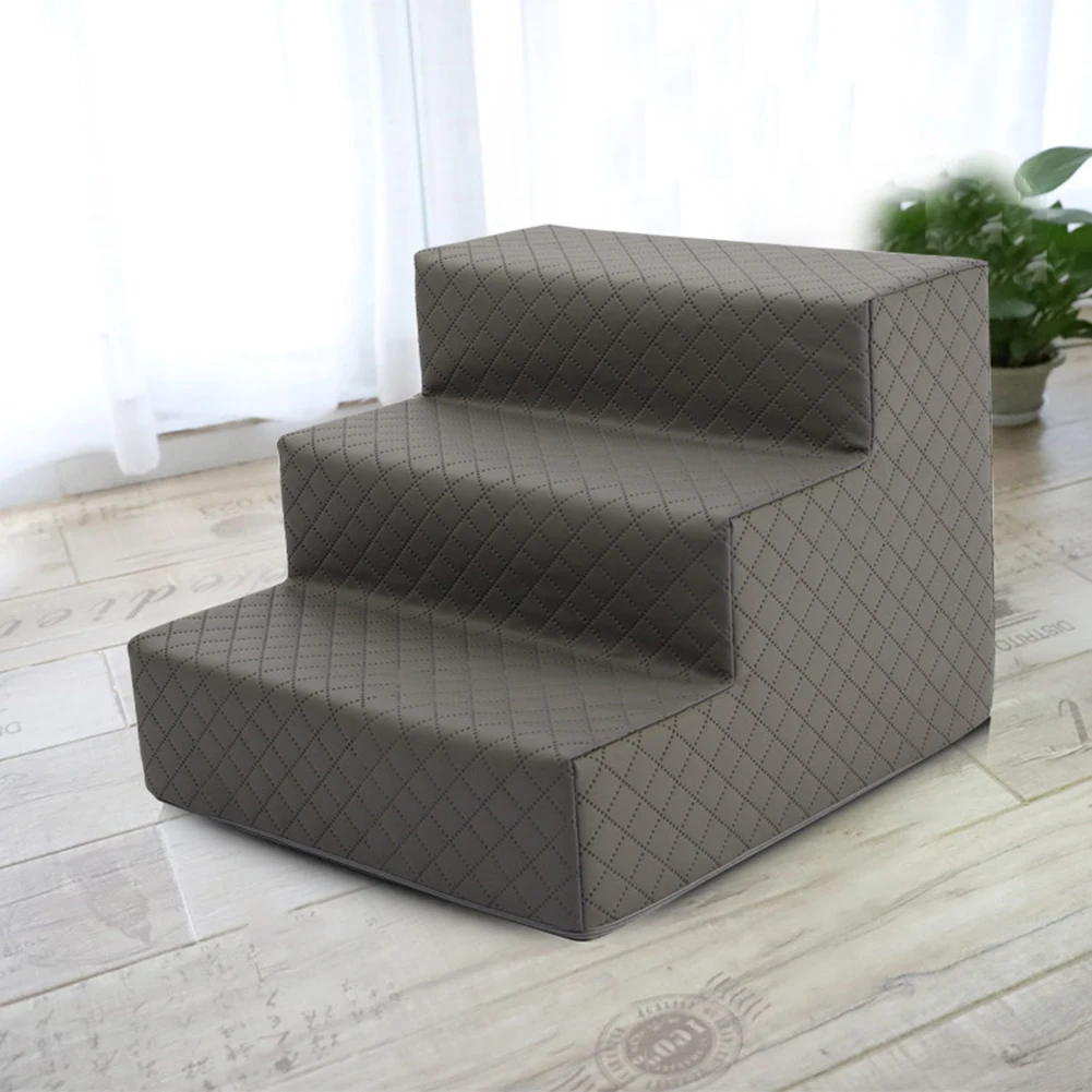 3 слоя лестница для животных Портативный моющиеся губчатое покрытие Лестницы