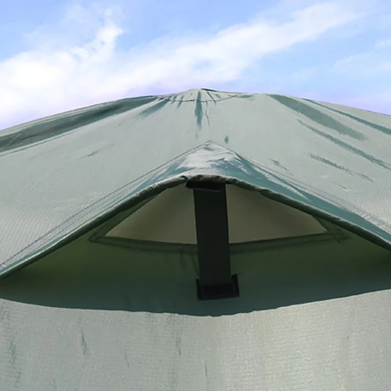 

HIKEMAN 3-4 People Automatic Tent Rainproof Cover Waterproof, Windproof, Sunscreen and Warm Outdoor Tent Rain Cover