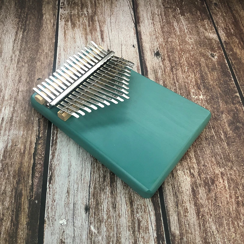 

17key Kalimba African Solid Pine Mahogany Thumb Finger Piano Sanza Mbira Calimba Play with Guitar