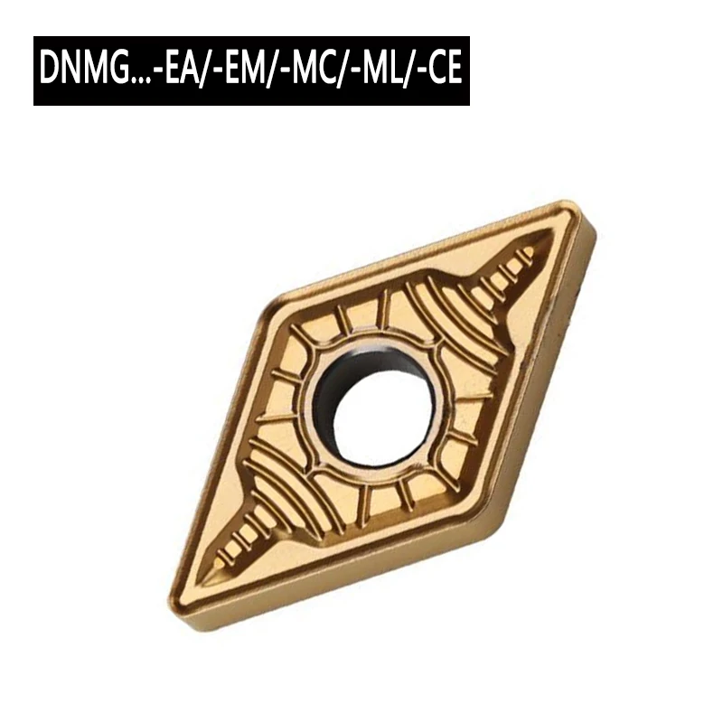 

-EA/-EM/-MC/-ML/-CE DNMG Карбидное алмазное лезвие с ЧПУ DNMG150612 TT8115 DNMG150608MC для токарного станка токарный резец
