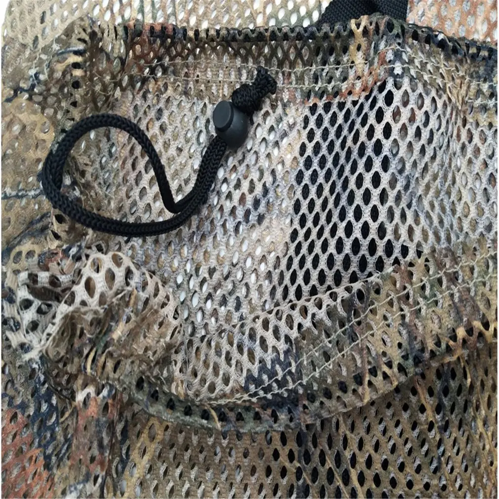 Камуфляж шнурок сетки прочный хранения открытый Гусь Двойной плечевой ремни