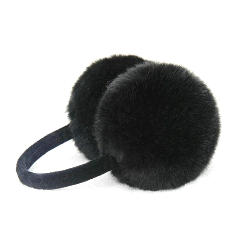 2020 теплые пушистые меховые наушники для детей и взрослых симпатичные с