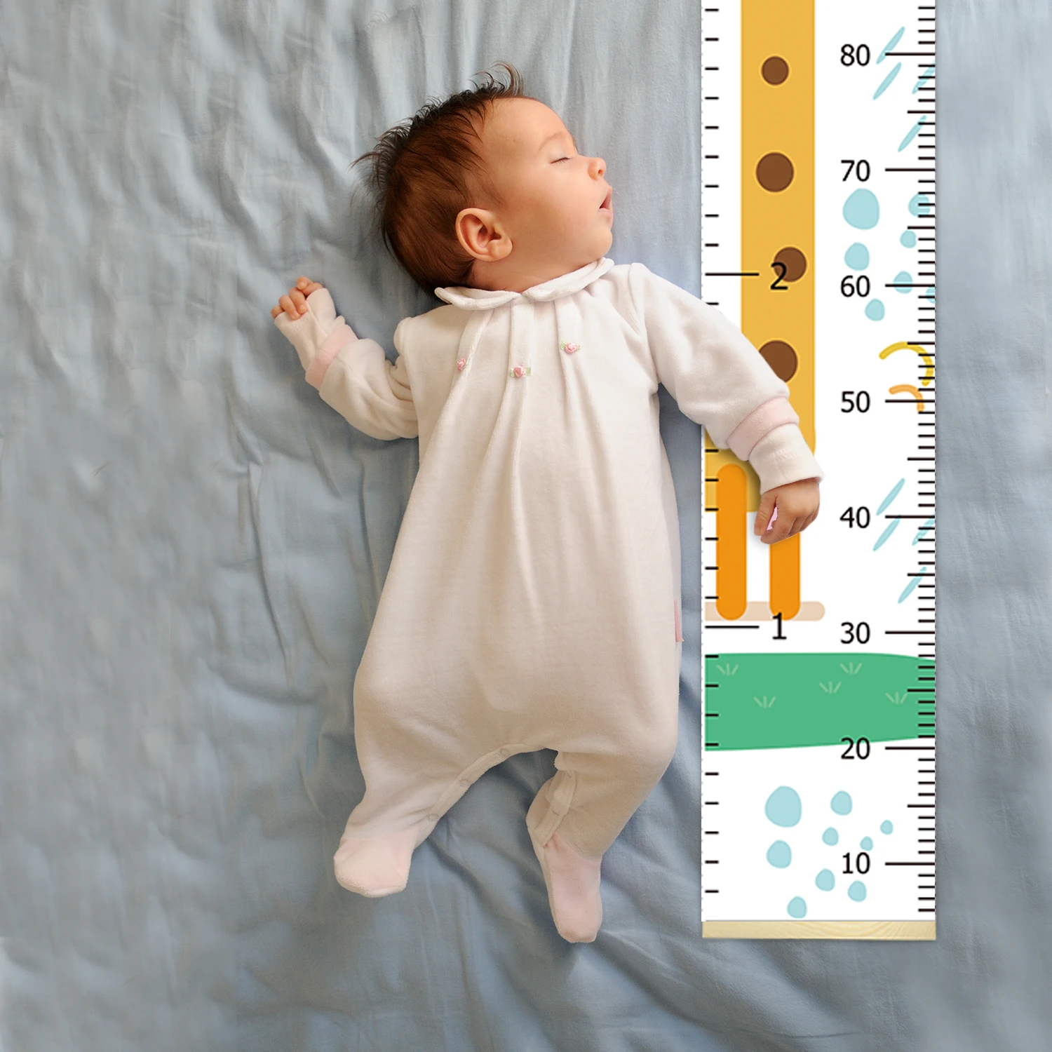 Графика роста жирафа для детей настенная графика со съемной высотой мальчиков и