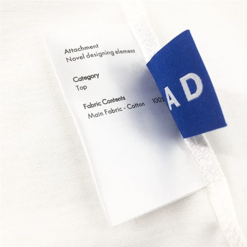

ADER ERROR Snowman Printing T-shirts Men Women Adererror Tops Tee clothing oversized harajuku
