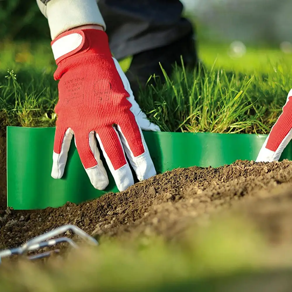 Садовый Забор гибкий пластиковый забор для газона 9 м * 20 см | Дом и сад