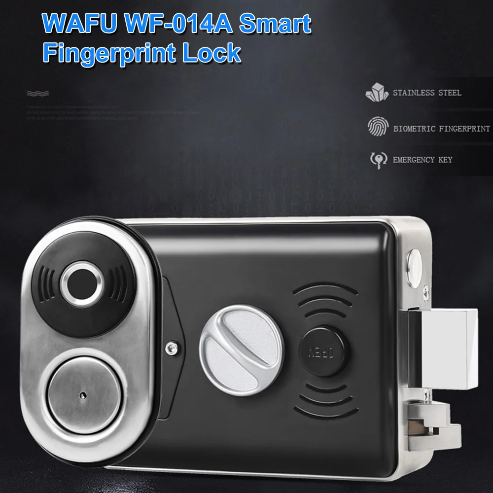 WAFU WF 014A Smart считыватель отпечатков пальцев замок из нержавеющей стали