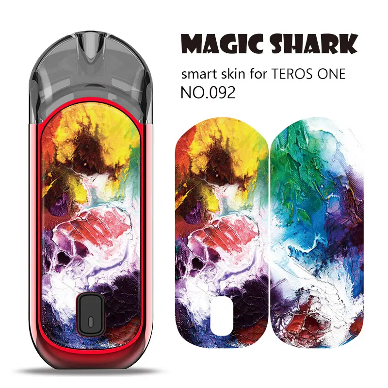Чехол-наклейка Magic Shark V для Vendetta США флага живописи черепа цветка вейпа пленка TEROS