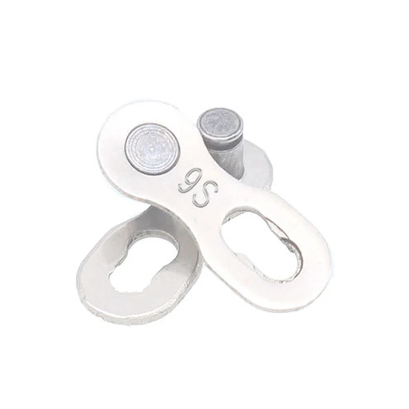 1 пара стальных звеньев велосипедной цепи Пряжка для горного велосипеда 8-11