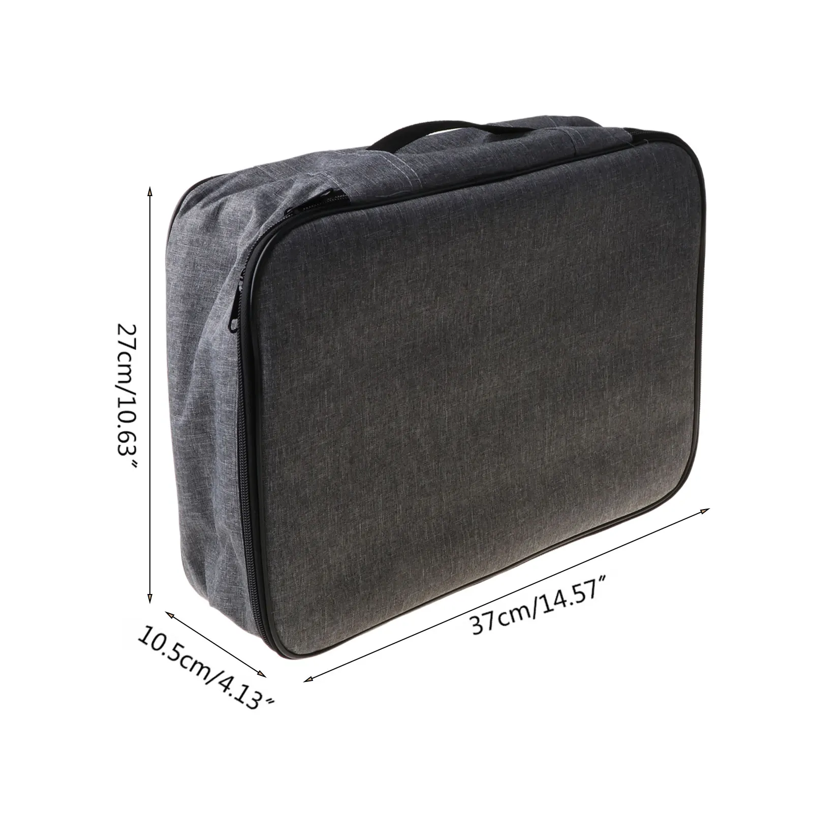 

Document Ticket Storage Bag Waterproof 3 Layers Large Capacity For Home Travel