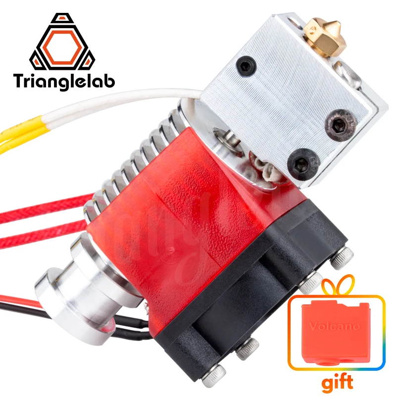 Trianglelab v6 вулкан hotend 12 В/24 В дистанционного Bowen печати j-головы Hotend и вентилятор охлаждения кронштейн для E3D HOTEND для PT100