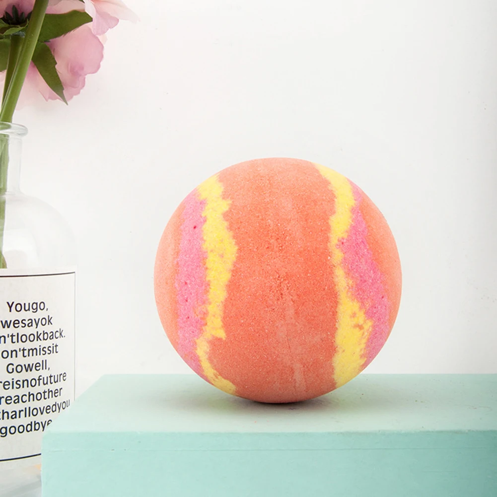 

Shower Bombs Ball Body Spa Cleaner Natural Organic Bubble Bath Bombs Ball Moisturize Perfume Sea Salt Bath Ball