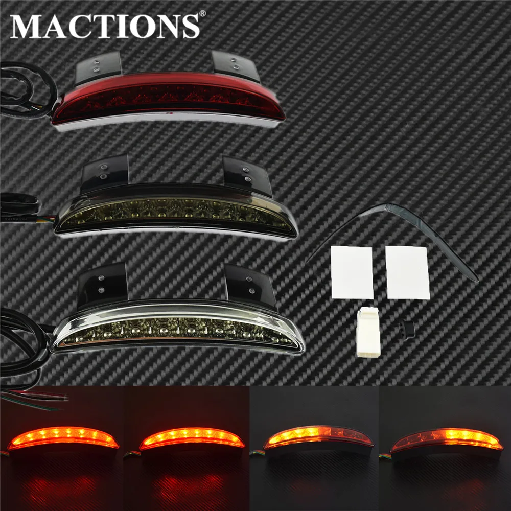 Мотоцикл указатель поворота Хвост светильник нарезанный заднее крыло