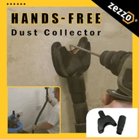 zezzo%c2%ae hands free dust collector universial electric drill dust vacuum suction collector dustproof device power tool accessories