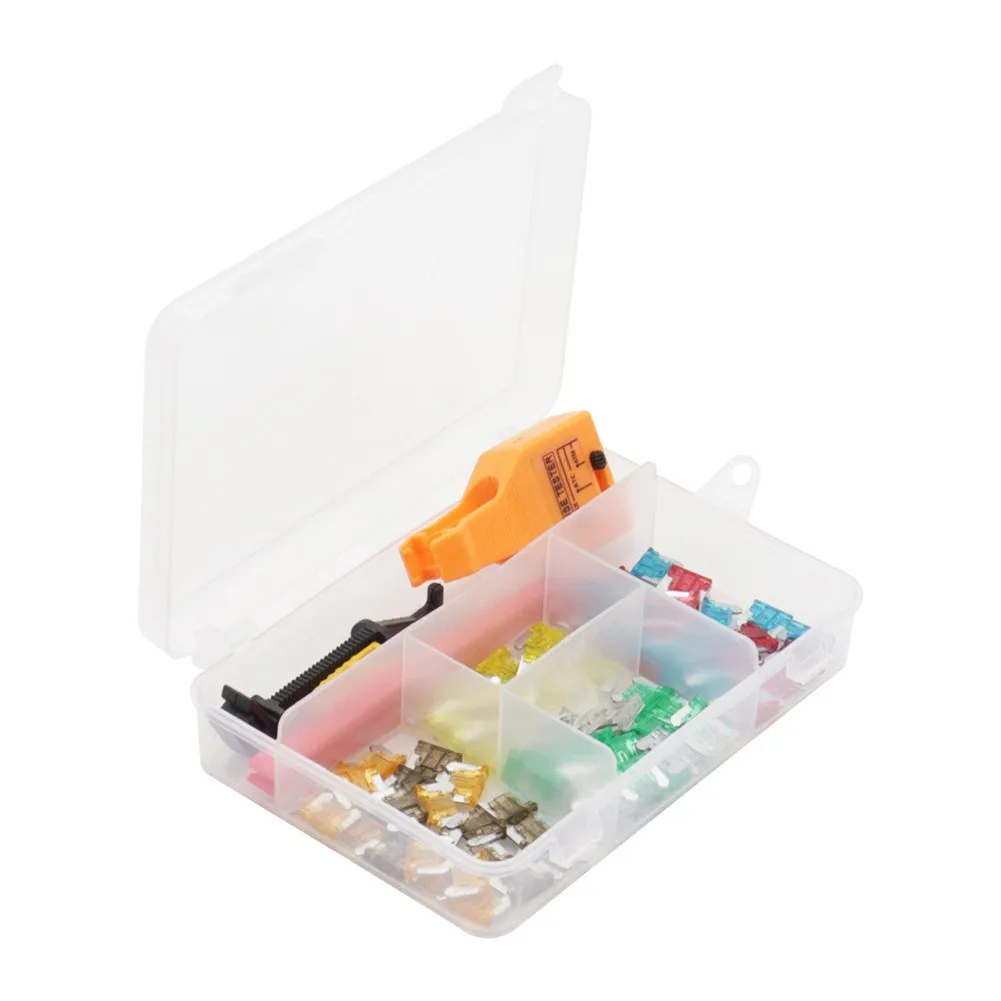 

141*106*33mm Assortment Assorted Kit Auto Blade Fuses Extractors Removes