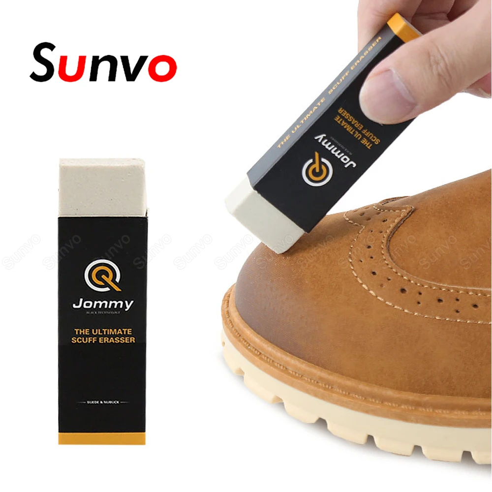 

Резиновый ластик для обуви Sunvo, очиститель замши, нубука, кожи, сапог, щетка для очистки кроссовок, обуви, салфетка для пятен, аксессуары для у...