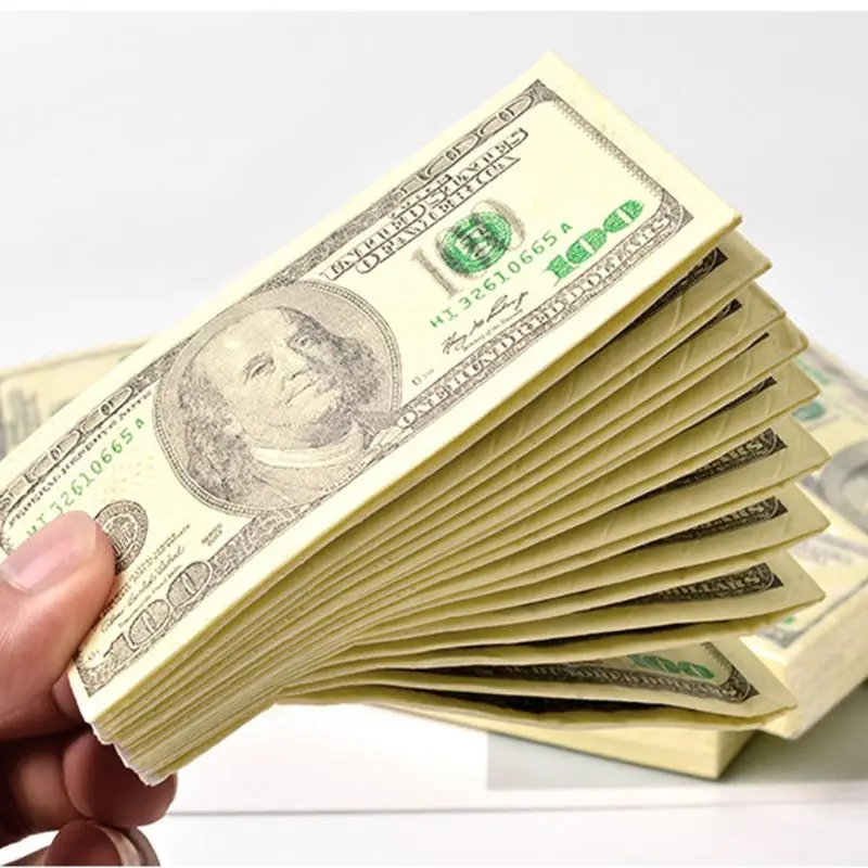 8 упаковок бумажные салфетки для лица 100 долларов|Бумажные столовые салфетки| |