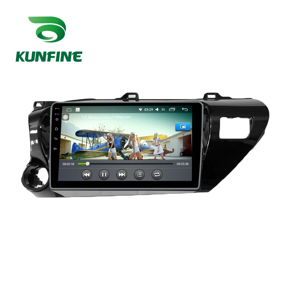 Автомобильный радиоприемник для Toyota Hilux 2015-2020 RHD/LHD Octa Core Android 10 0 автомобильный DVD