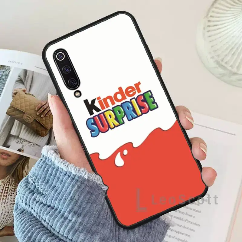 

New Trolly egg KINDER JOY Surprise Phone Case For Xiaomi Redmi 7 9t 9se k20 mi8 max3 lite 9 note 8 9s 10 pro