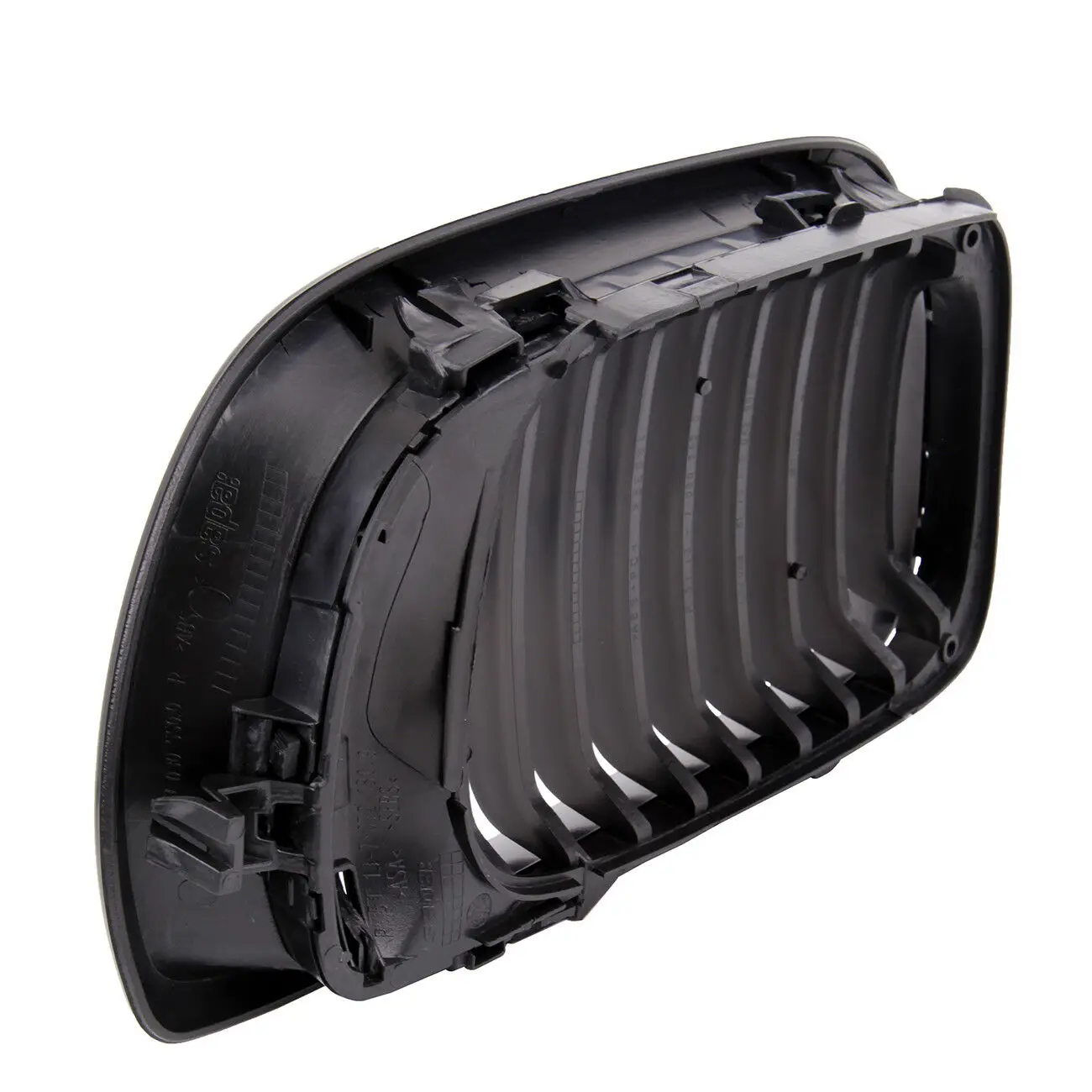 Samger матовая Черная решетка для радиатора с двойной рамой передний бампер BMW 3