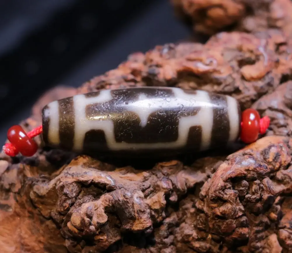 Treasure Magic LKbrother сила Тибетский старый жирный Агат патина 2 сверкающие звезды бусины