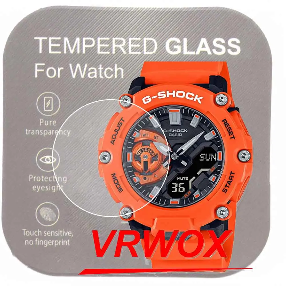 

3Pcs 9H Anti-Scratch Tempered Glass Screen Protector For Casio G Shock GA-2200 GA-2100 GA-2000 GA-2110 GM-2100 GMA-S2100 GA-2200