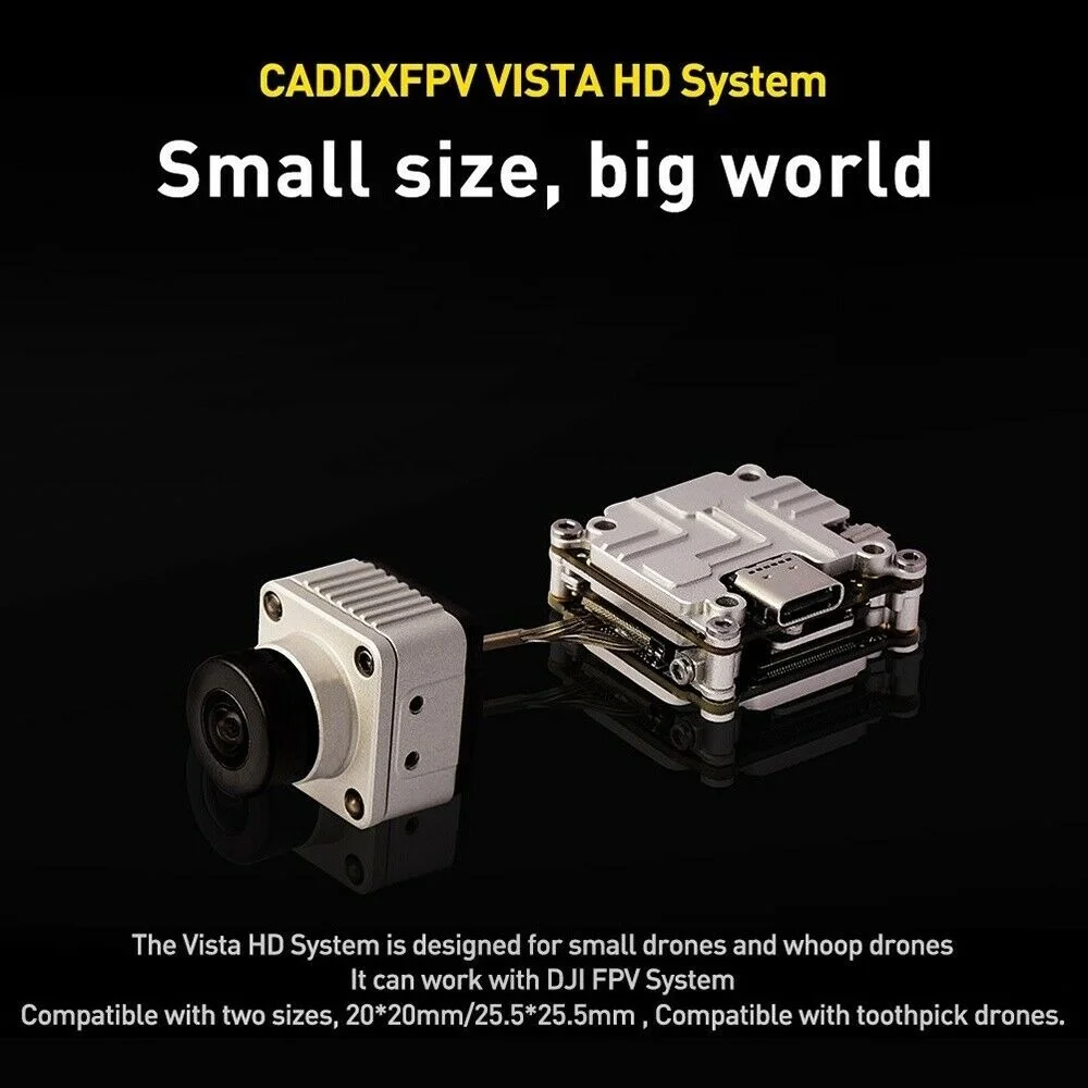 

Комплект Caddx Vista air Unit Lite Digital HD FPV System DJI Digital HD передатчик