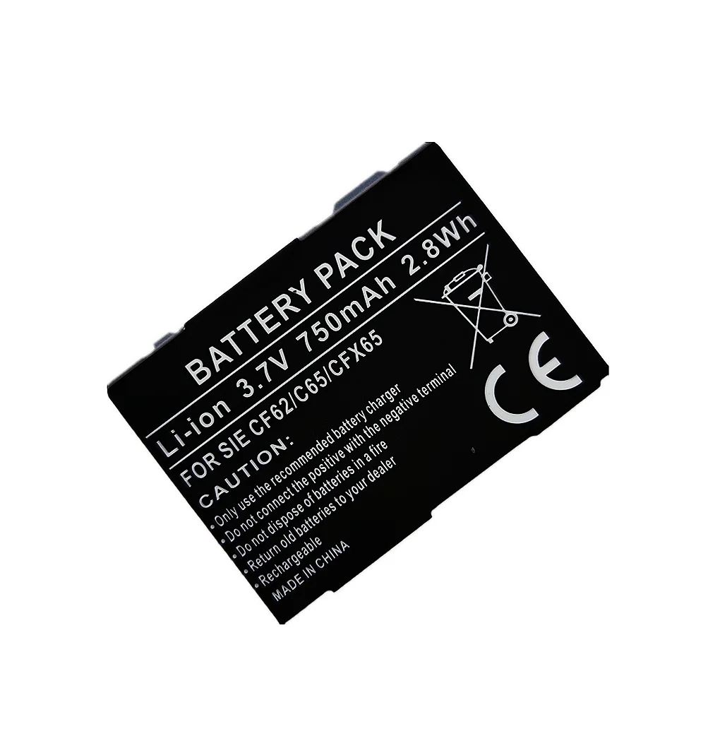 Аккумулятор (li-ion 900 мА · ч) для Siemens A52/A55/A57/A60/A62/A65/A70/C55/GIGASET SL1/SL56/SL100/SL565/M55/S55 (EBA-510) |