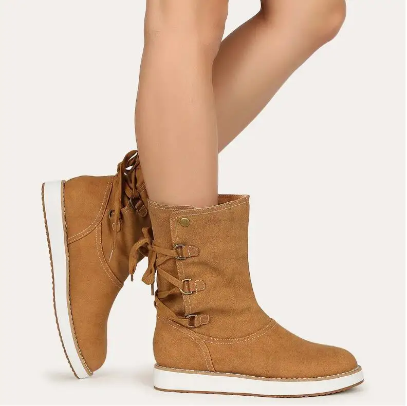 

Женские резиновые сапоги на низком каблуке, простые женские резиновые сапоги из искусственной кожи на Плоском Каблуке с прострочкой