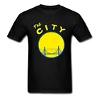 Свитер Голден Стэйт Сан-Франциско город Калифорния костюмы Новый дизайн 100% хлопковая футболка низкая цена с коротким рукавом мужская футболка