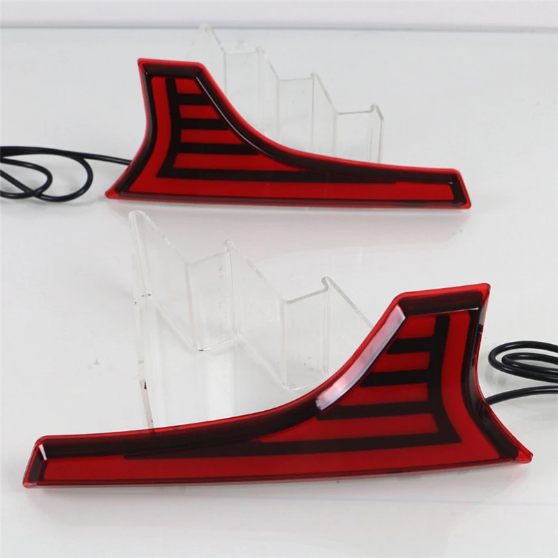 1 комплект Автомобильный светодиодный задний бампер отражатель светильник для