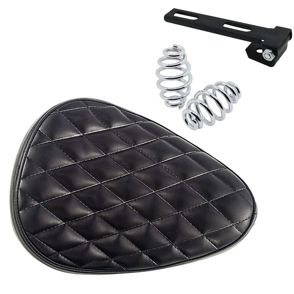 Кожа мотоцикла Solo Подушка сиденья для Harley Sportster 883 1200 40 восемь XL1200 XL883 72 48 поплавок