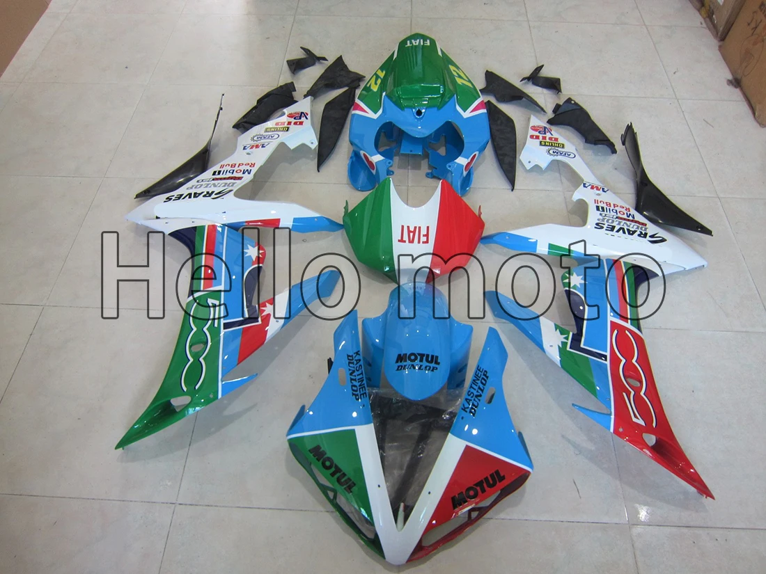 

Подходит для YAMAHA YZF-R1 2004-2006 лет обтекатель для мотоцикла корпус спойлера ABS литьё под давлением