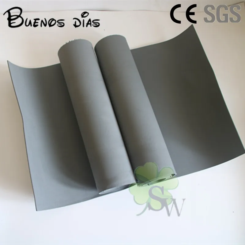 BUENOS DIAS 3 мм темно серый экологически чистый Гладкий двухсторонний Высокоплотный