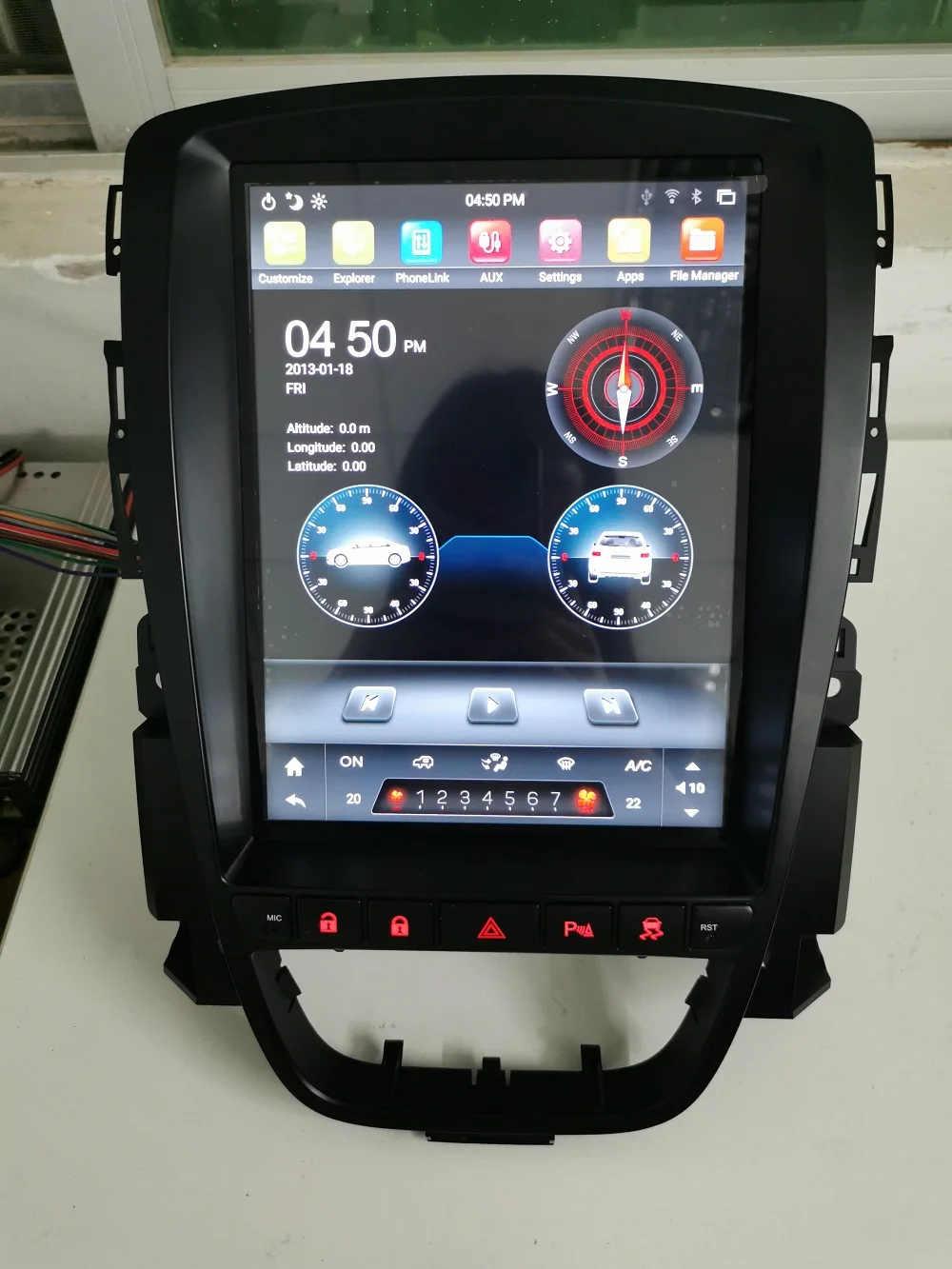 Tesla Style PX6 6-ядерный 9 7 &quotAndroid 0 автомобильный DVD-плеер для Opel ASTRA J 2012-2014
