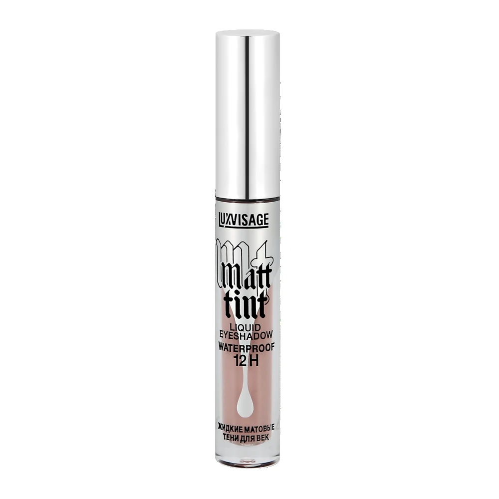 Тени для век LUXVISAGE MATT TINT LIQUID EYESHADOW WATERPROOF 12H жидкие матовые |