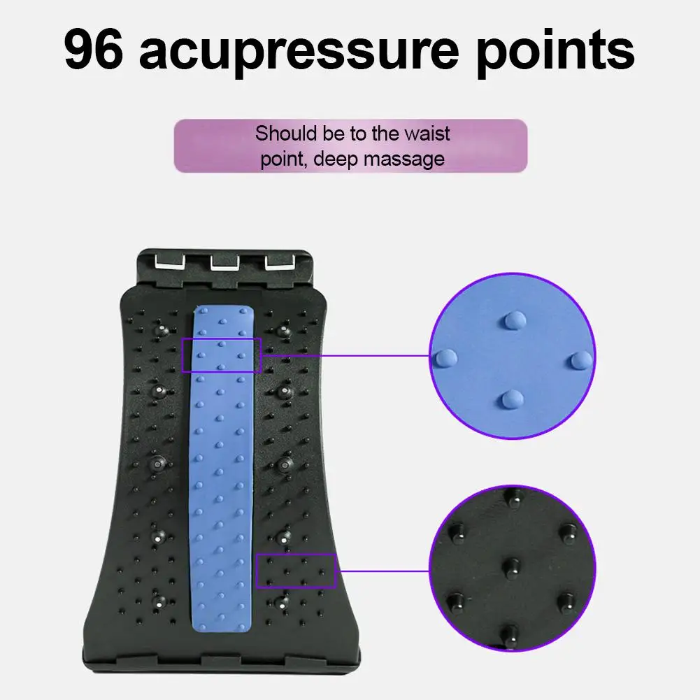 Оборудование для растяжки массажер спины носилки Фитнес поясничного Поддержка