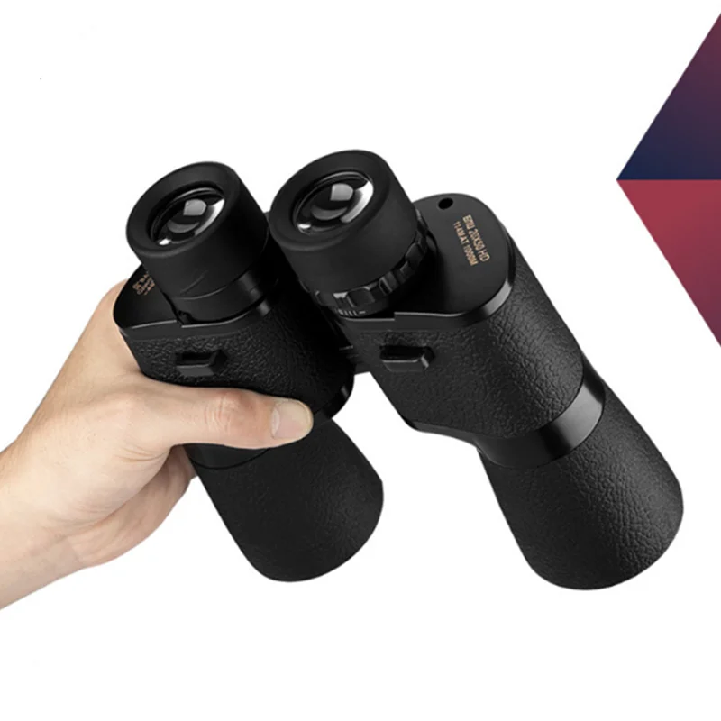 

HD binoculars 20x50 high magnification binoculars low light night vision hunting high quality big eyepiece waterproof binoculars