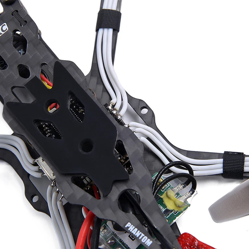 GEPRC PHANTOM зубочистка Фристайл 125 мм 2-4 S FPV RC Дрон Квадрокоптер PNP BNF с 1103 мотором F4 управление полетом 12A ESC