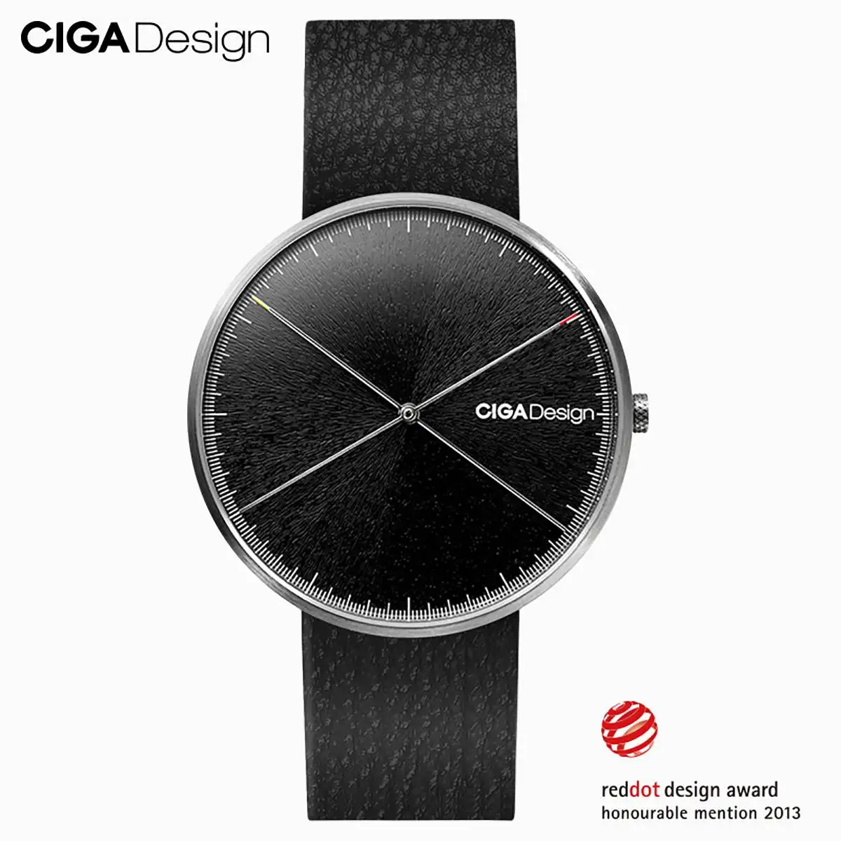 Color 5 CIGA дизайн CIGA кварцевые часы модные простые кварцевые сталь/кожаный ремень Red Dot дизайн награда часы мужские часы X серия - Цвет: Color 5