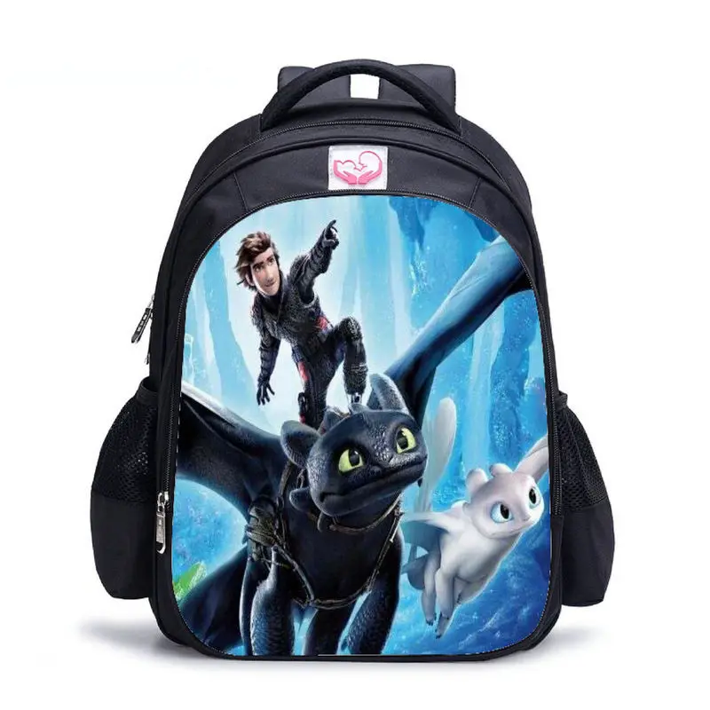 Популярный модный рюкзак с принтом Как приручить дракона школьные ранцы для