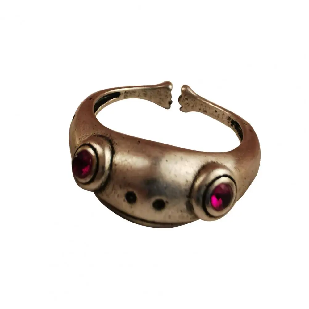 

Unisex Ring Frog Shape Adjustable Zinc Alloy Open Animal Jewelry for Party