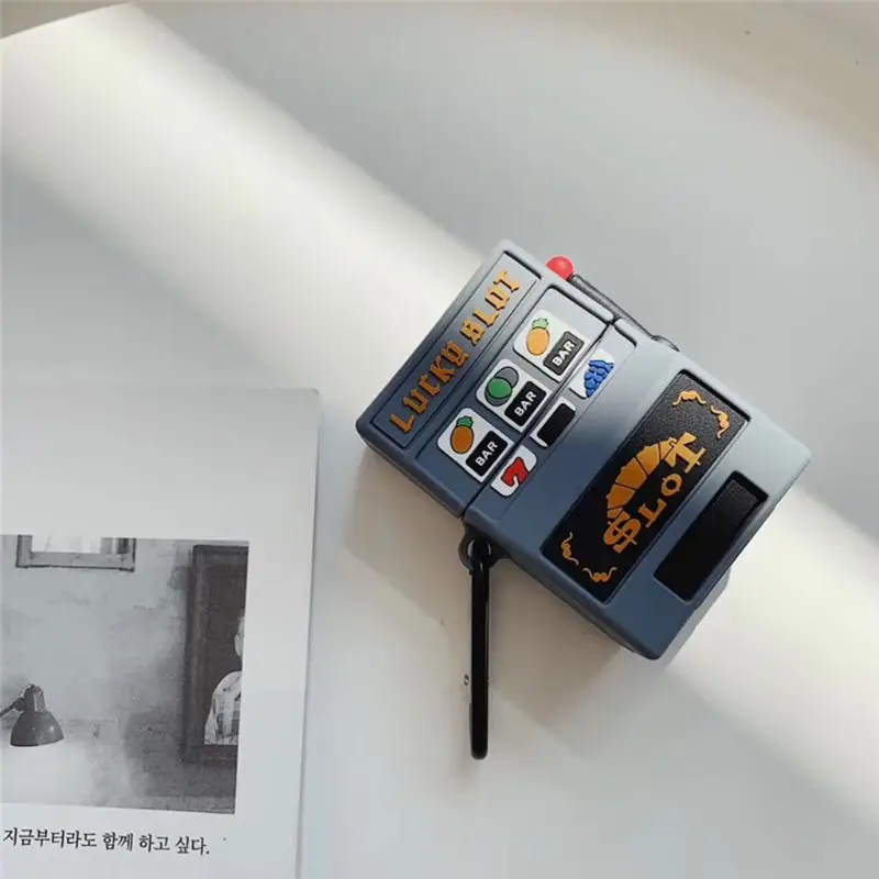 

for airpods Case Cartoon Slot machine Protective Cover for airpods 12