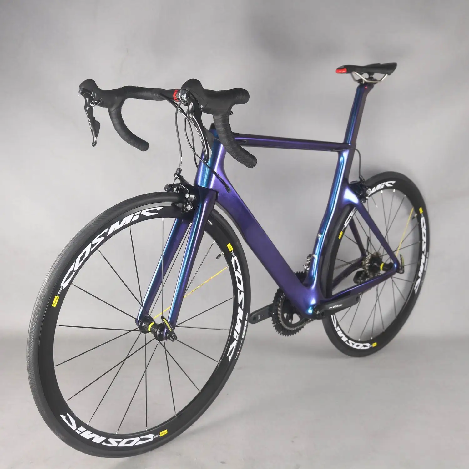 2021TT X2 Полный дорожный углеродный велосипед Хамелеон цвет с groupset shi R7000 22