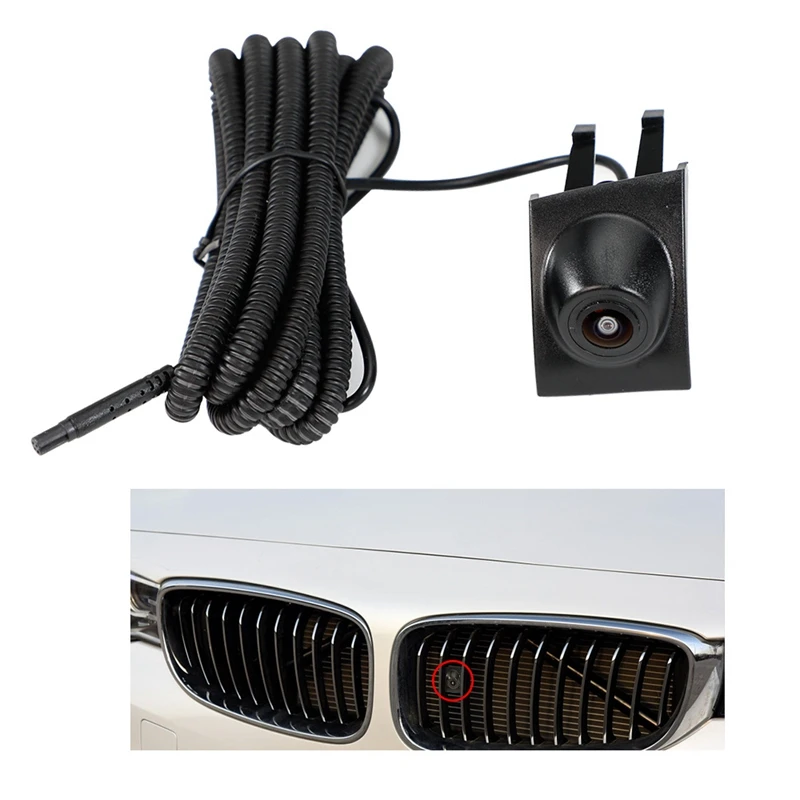 

Для-BMW 3 серии GT 2016 Камера Переднего Вида Водонепроницаемая камера ночного видения CCD парковочная камера