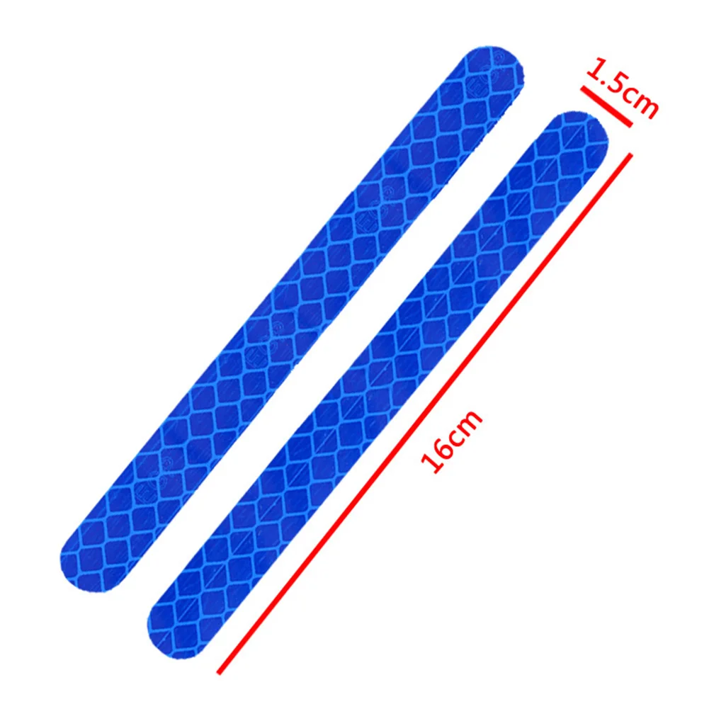 

1 Pair Car Rearview Mirror Reflector Stickers Exterior Reflective Tape Auto Driving Security Warning Strip Car Styling
