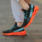 Новейшие мужские беговые кроссовки для бега женские сетчатые дышащие кроссовки со шнуровкой для улицы тренировок фитнеса спортивная обувь