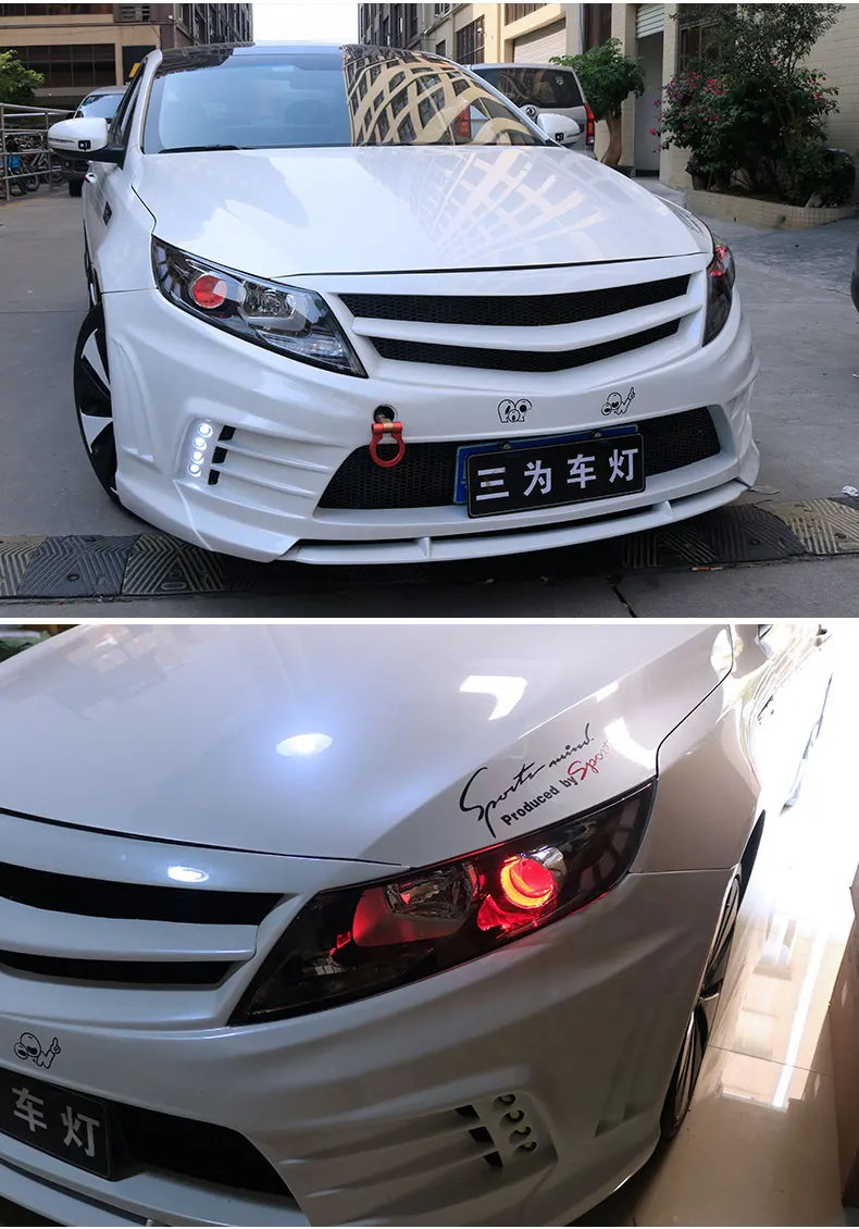 VLAND Автомобильная фара в сборе для Kia Optima/K5 фары 2011 2012 2013 двойные линзы ксеноновые фары